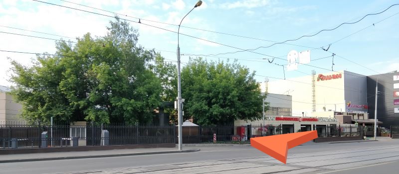 Движение в область